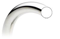 Cut out of a halo profile wedding ring